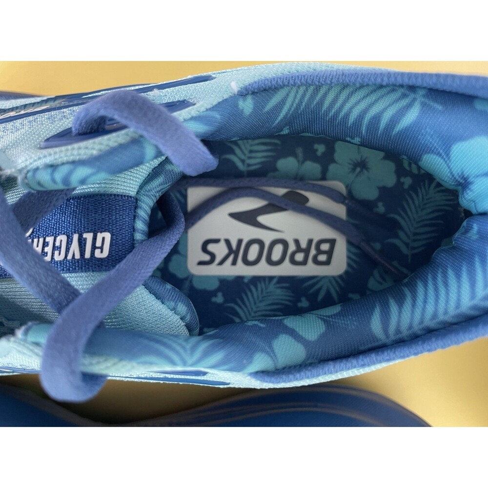 Brooks runDisney Glycerin 22 Stitch Women Size 8B Blue Red White Limited NIB - Picture 11 of 16
